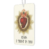 Heiliges Herz Jesu Traditionell katholisch Autolufterfrischer (Links)