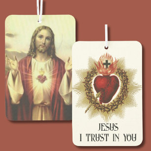Heiliges Herz Jesu Traditionell katholisch Autolufterfrischer