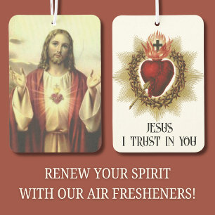 Heiliges Herz Jesu Traditionell katholisch Autolufterfrischer