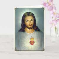 Heiliges Herz Jesu Traditionelle katholische Pose