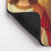 Heiliges Herz Jesu und Jungfrau Maria Mousepad (Ecke)