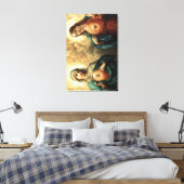 Heiliges Herz Jesu und Maria Leinwanddruck (Insitu (Schlafzimmer))