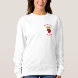 Heiliges Herz Jesu Version II Sweatshirt