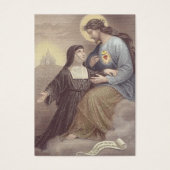 Heiliges Herz Jesu verspricht St. Margaret Mary (Vorderseite)