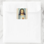 Heiliges Herz Jesus Christus Sticker Boggium Hinte (Tasche)