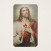 Heiliges Herz Jesus katholische Beerdigung Gedenks (Vorderseite)