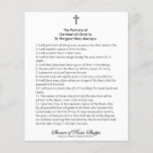 Heiliges Herz Jesus Religiöse Traditionelle kathol (Rückseite)