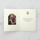 Heiliges Herz Jesus St. Margaret Maria Religiös Karte (Innenseite)