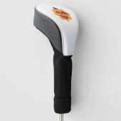 Heiliges Herz katholisch Golf Headcover (angewinkelt)