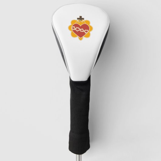 Heiliges Herz katholisch Golf Headcover (Vorderseite)