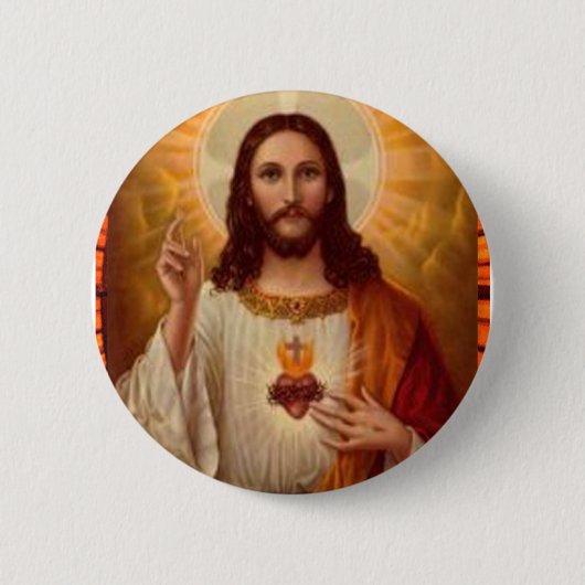 HEILIGES HERZ KUNDENGERECHTER PRODUKTE JESUSS BUTTON (Vorderseite)