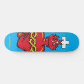 Heiliges Herz Skateboard (Horizontal)