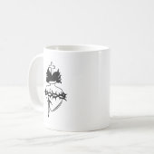 Heiliges Herz und unakuläre Herz-Tasse Kaffeetasse (Vorderseite Links)