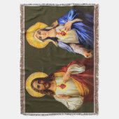 Heiliges Herz und Unbeflecktes Herz Halo Kehlkopf Decke (Vorderseite Vertikal)