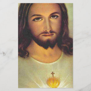 Heiliges Herz von Jesus Briefpapier