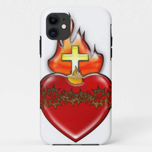 Heiliges Herz von Jesus Case-Mate iPhone Hülle (Rückseite)