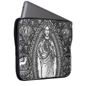 Heiliges Herz von Jesus: Generische Laptop-Hülse Laptopschutzhülle (Vorne Rechts)