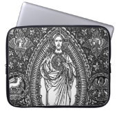 Heiliges Herz von Jesus: Generische Laptop-Hülse Laptopschutzhülle (Vorderseite)