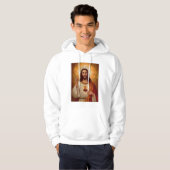 Heiliges Herz von Jesus Hoodie (Vorne ganz)
