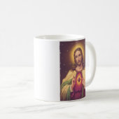 Heiliges Herz von Jesus Kaffeetasse (VorderseiteRechts)