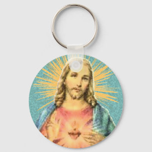 Heiliges Herz von Jesus Schlüsselanhänger