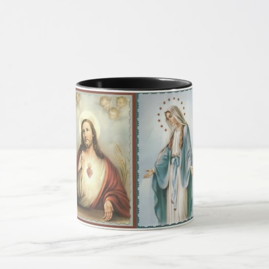 Heiliges Herz von Jesus segnete Mutter Tasse (Zentrum)