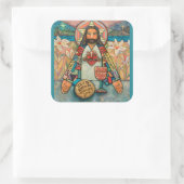Heiliges Herz von Jesus Stickers (Tasche)