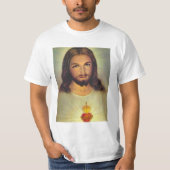 Heiliges Herz von Jesus T-Shirt (Vorderseite)