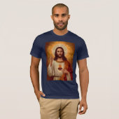 Heiliges Herz von Jesus T-Shirt (Vorne ganz)