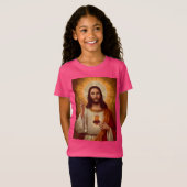 Heiliges Herz von Jesus T-Shirt (Vorne ganz)