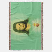 Heiliges Herz von Jesus werfen Blanket Decke (Vorderseite Vertikal)