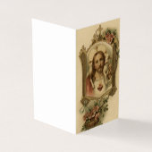 Heiliges Herz von JesusCatholic Beileid danken Visitenkarten (Vorderseite)