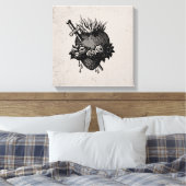 Heiliges Herz von Maria Leinwanddruck (Insitu (Schlafzimmer))
