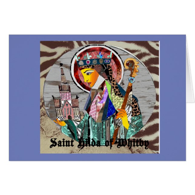 Heiliges Hilda von Whitby (Vorderseite (Horizontal))