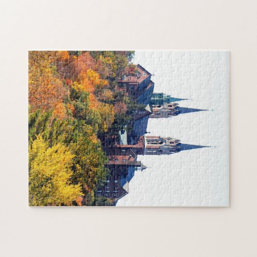 Heiliges Hügel-Basilika-Puzzlespiel Puzzle (Horizontal)