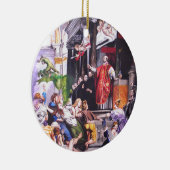 Heiliges Ignatius Loyola Keramikornament (Rechts)