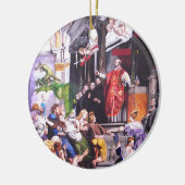 Heiliges Ignatius Loyola Keramikornament (Links)