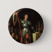 Heiliges Jeanne d'Arc Button (Vorderseite)