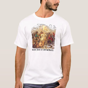 Heiliges Jeanne d'Arc im hellen T - Shirt der
