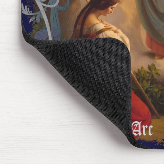 Heiliges Jeanne d'Arc Mousepad (Ecke)