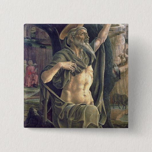 Heiliges Jerome, c.1470 Button (Vorderseite)