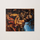 Heiliges Jerome durch Lucas Cranach das Älteste Puzzle (Horizontal)
