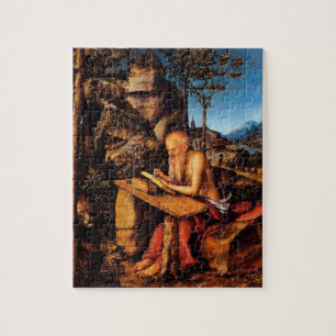 Heiliges Jerome durch Lucas Cranach das Älteste Puzzle