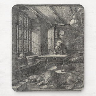 Heiliges Jerome in seiner Studie durch Albrecht Mousepad