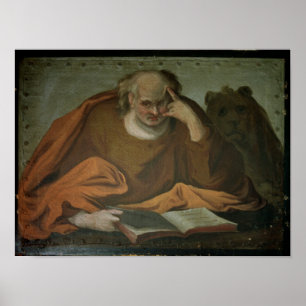 Heiliges Kennzeichen der Evangelist, 1588 Poster