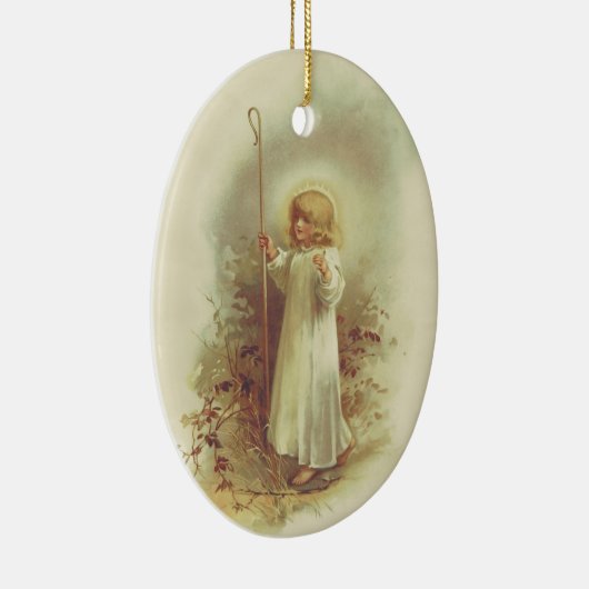 Heiliges Kind Keramik Ornament (Rechts)