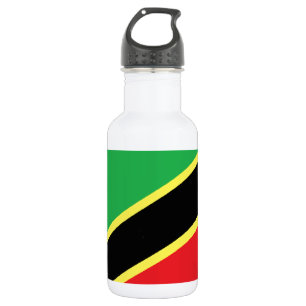 Heiliges Kitts und Nevis Edelstahlflasche