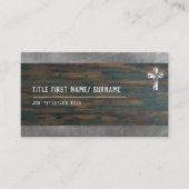 Heiliges Kreuz Christlicher Glaube Visitenkarte (Vorderseite)