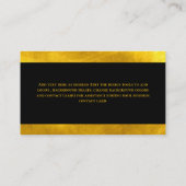 Heiliges Kreuz Christlicher Glaube Visitenkarte (Rückseite)