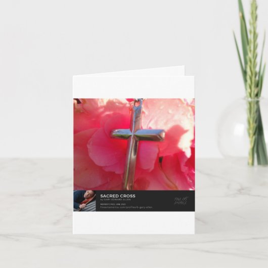 Heiliges Kreuz Karte (Vorderseite)